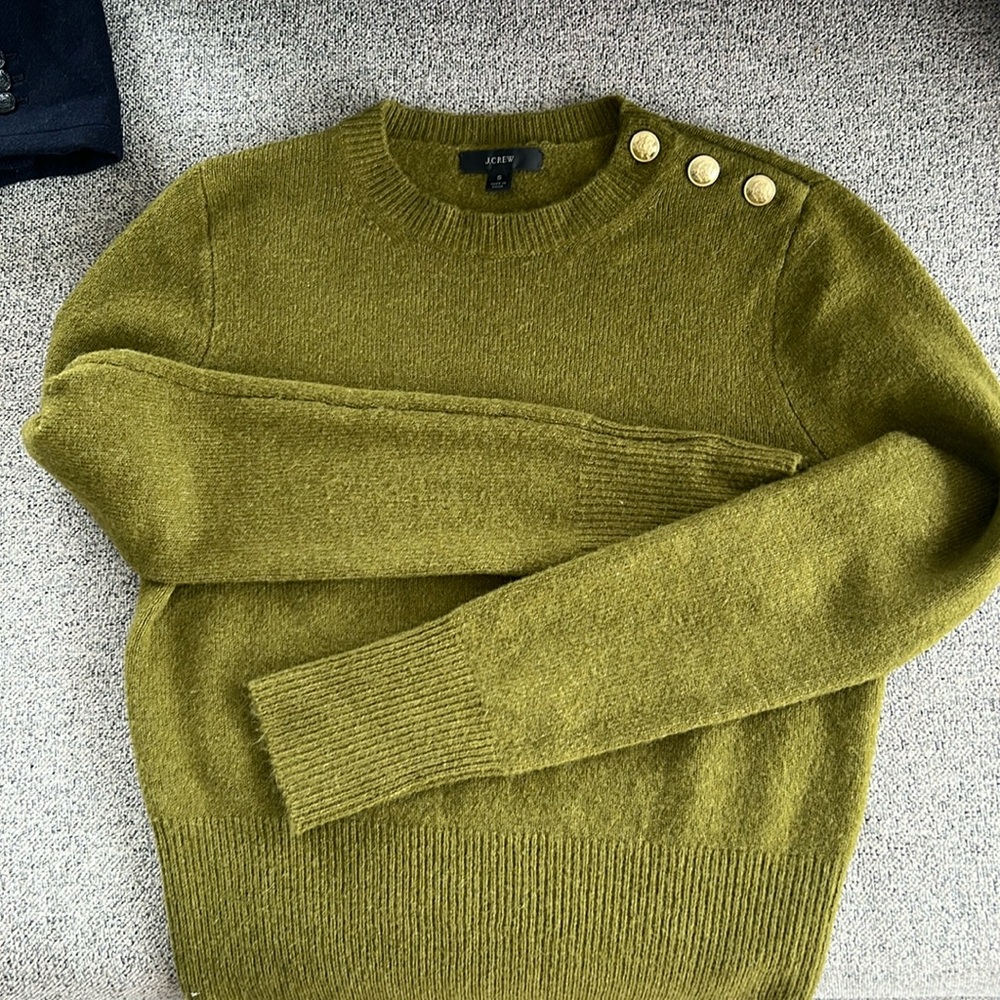 J Crew wool blend sweater